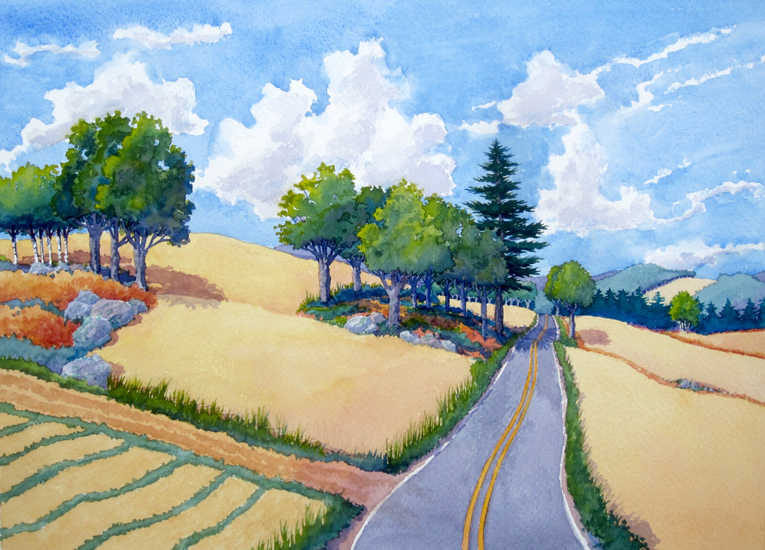 The Full Colours of a Country Drive.